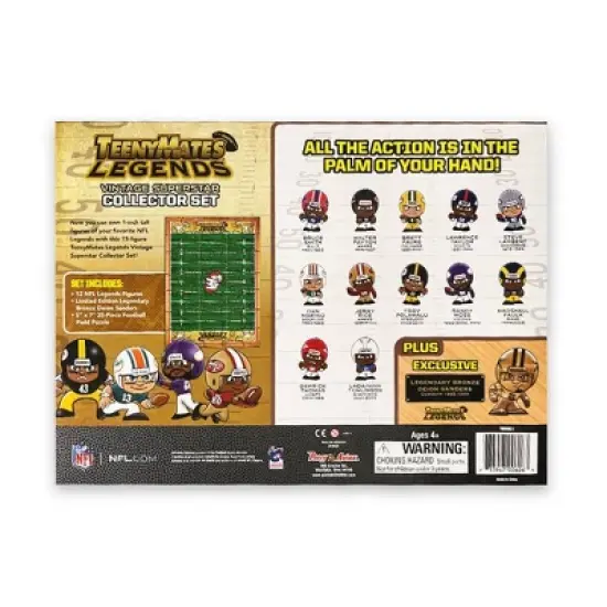 NFL Teenymates Football Legends Board Game Gift Set image {1}