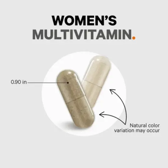 Codeage Women's Fermented Multivitamin, 25+ Vitamins & Minerals, Probiotics, Digestive Enzymes, Daily Supplement - 120ct image {3}