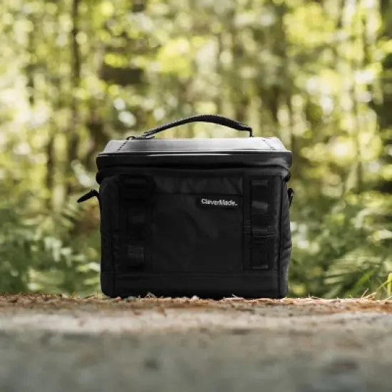 CleverMade Pacifica Pro 5qt Cooler Bag - Midnight/Charcoal image {2}