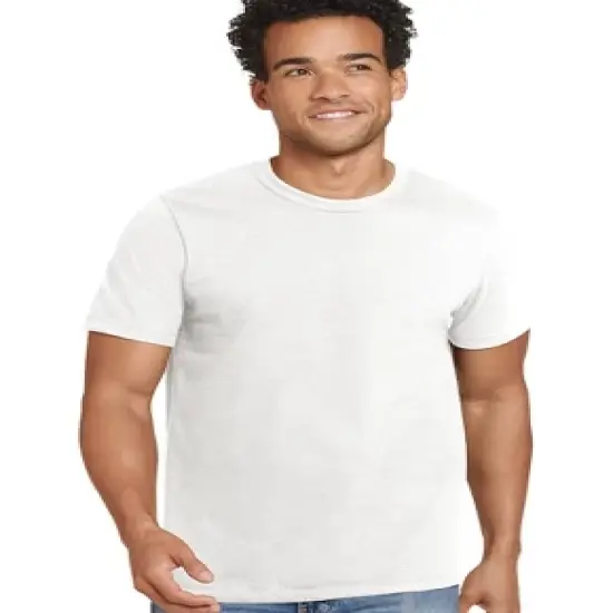 Jockey Men's Big Man Made in America 100% Cotton Crew Neck T-Sh image {3}