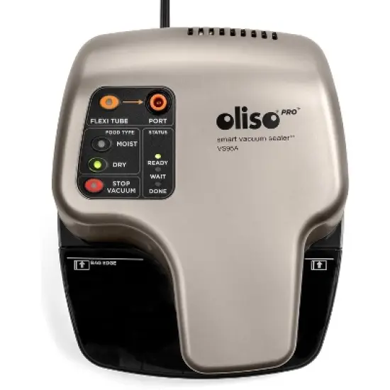 Oliso Pro Smart Vacuum Sealer for Food Storage (Silver) image {5}