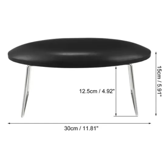 Unique Bargains Professional Soft Superfine Fiber Leather Nail Arm Rest Nail Art Hand Pillow Cushion image {3}