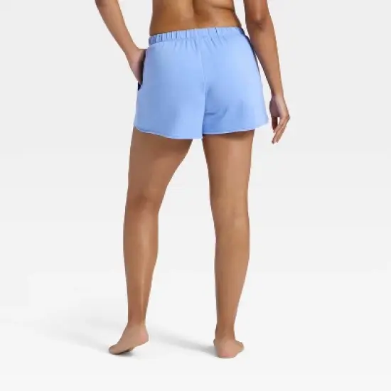 Women's PeachySoft French Terry Fleece Lounge Shorts - Wild Fable&trade; image {1}