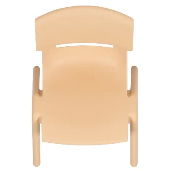 Flash Furniture 2 Pack Plastic Stackable School Chair with 10.5" Seat Height image {13}