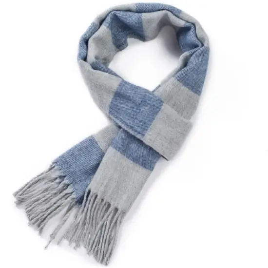 Alpine Swiss Mens Plaid Scarf Softer Than Cashmere Scarves Winter Shawl image {21}