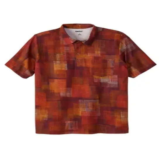 KingSize Men's Big & Tall Lightweight Pocket Golf Polo Shirt image {20}