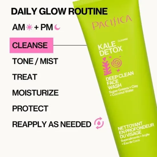 Pacifica Kale Detox Deep Cleansing Face Wash - Scented - 5 fl oz image {4}