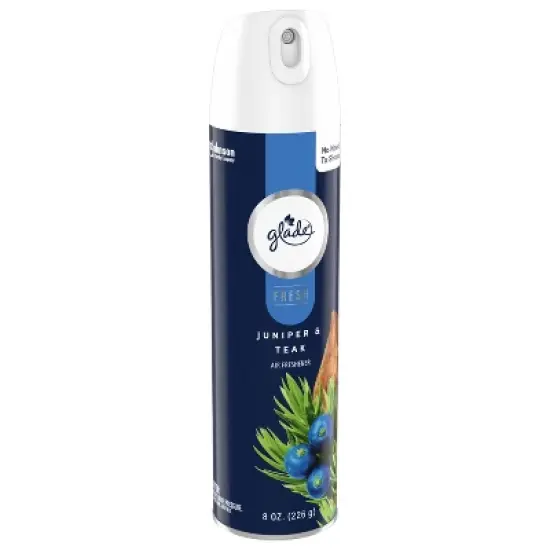 Glade Fresh Aerosol Room Air Freshener - Juniper & Teak - 8oz image {12}
