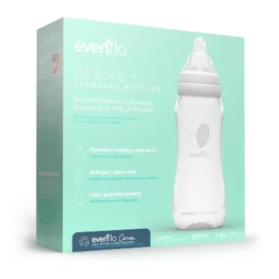 Evenflo Balance Standard-Neck Anti-Colic Baby Bottles - 9oz image {7}