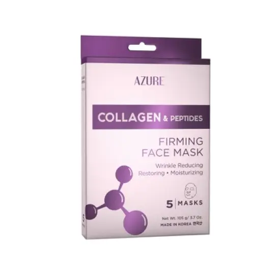 Azure Skincare Collagen and Peptides Sheet Mask - 3.7oz image {3}