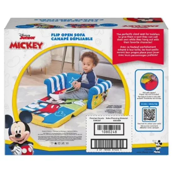 Marshmallow Furniture Flip Open Sofa - Mickey Mouse image {9}