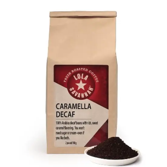 Lola Savannah Caramella Ground Decaf Coffee - 32oz image {9}