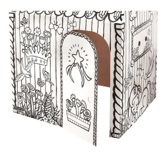 Bankers Box at Play Unicorn Cardboard Playhouse - Fellowes image {5}