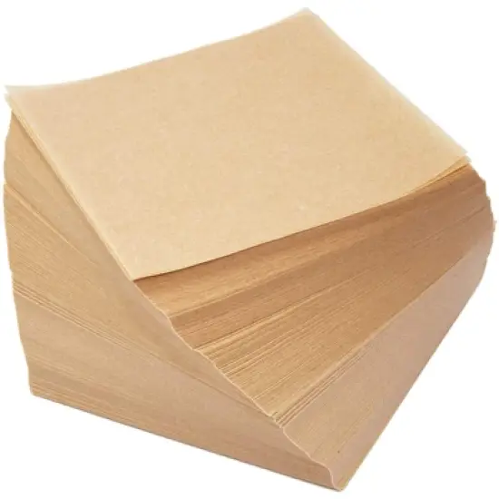 Juvale 1000 Sheets Precut 4x4 Parchment Paper Squares, Bulk Unbleached Liners for Baking, Cookies, Hamburger Patty Press image {8}