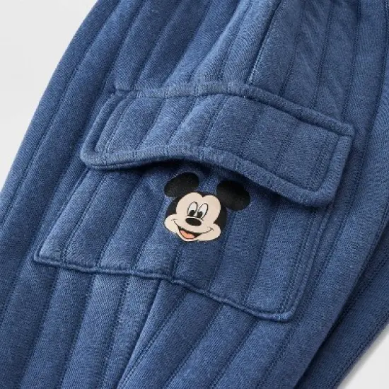 Baby Boys' 2pc Disney Mickey Mouse Pullover & Bottom Set - Gray image {3}