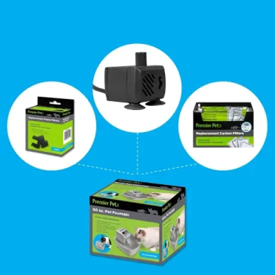 Premier Pet Replacement Foam Filters - 2pk image {4}