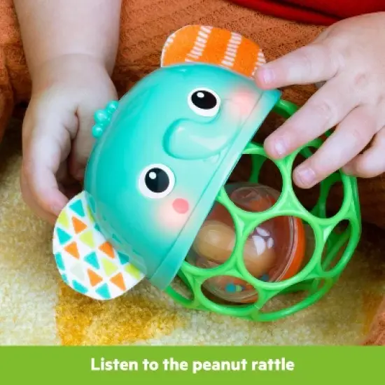 Bright Starts Giggle & Glow Musical Light-Up Rattle Easy-Grasp Elephant image {6}
