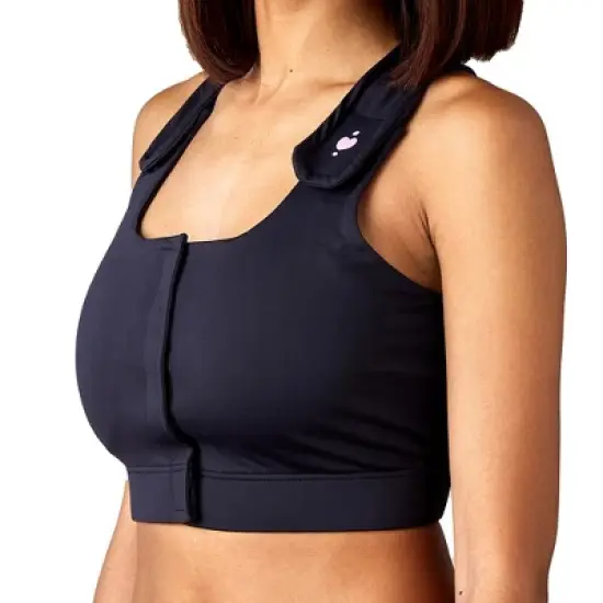 heart&core Serena Bra, Post-Surgery Racerback Bra with Pockets image {9}