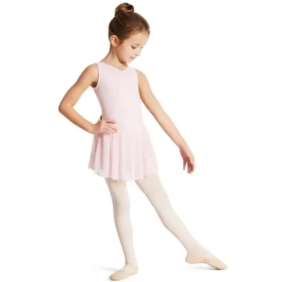 Capezio Pinch Front Tank Dress - Girls image {3}