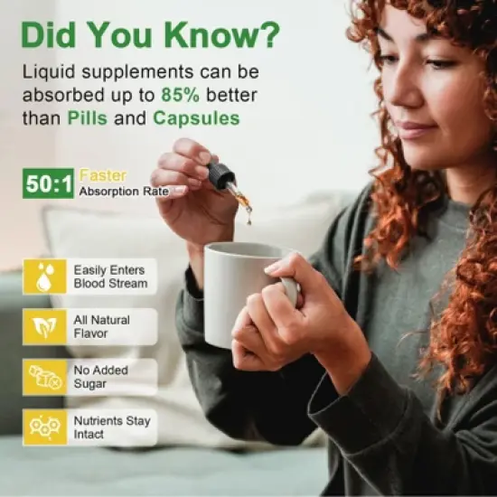 GreenPeople Berberine Liquid Drop with Ceylon Cinnamon, Milk Thistle, Artichoke, Healthy Immune & Anti-oxidant, 4 Fl.oz (Apple Flavor) image {4}