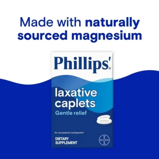 Phillips' Laxative Digestive Treatment Caplets - 55ct image {2}