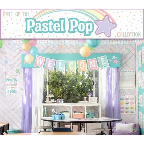 Teacher Created Resources&reg; Pastel Pop Star Accents - Assorted Sizes, 60 Per Pack, 3 Packs image {2}