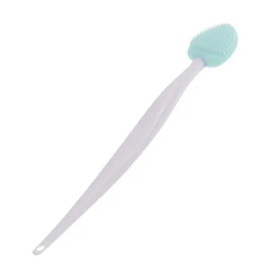 Unique Bargains Soft Plastic Silicone Cleansing Brush Heart-shaped Nose 5.31"x0.87" 1 Pc image {5}
