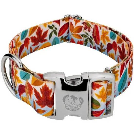 Country Brook Petz 1 1/2 Inch Premium Brisk Autumn Dog Collar image {5}