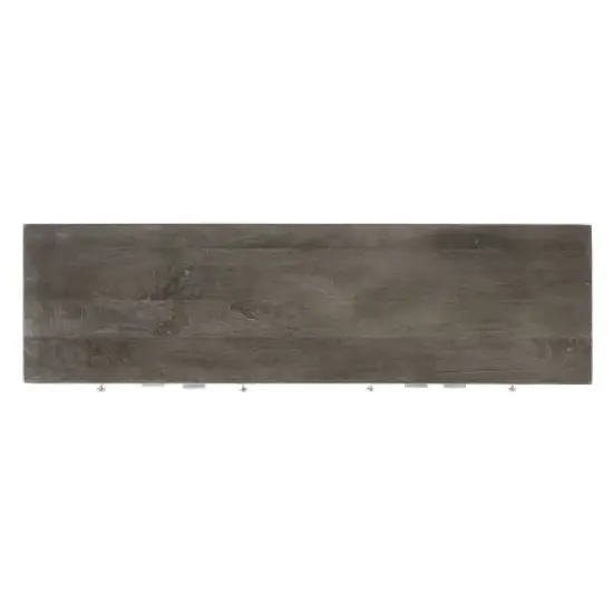 Foundation 4 Door 2 Drawer Credenza Gray - Treasure Trove Accents image {4}