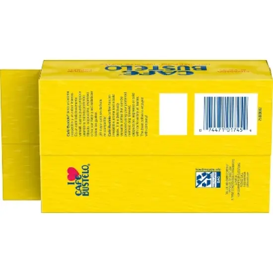 Caf&eacute; Bustelo Espresso Dark Roast Vacuum-Packed Brick - 16oz image {1}