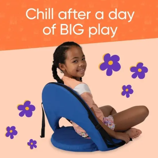 Comfortable 5-Position Folding Chair with Carrying Strap, for Kids and Adults image {1}