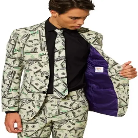 OppoSuits Men's Suit - Cashanova - Multicolor image {4}