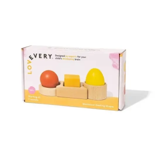 Lovevery Montessori Shapes - 6pc image {3}
