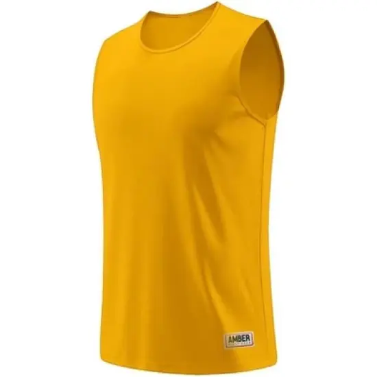 Amber Fight Gear Premium Durable Boxing Jersey with Satin Finish Fabric &ndash;Comfortable & Stylish Training Gear for Unmatched Performance, Yellow, Medium image {5}