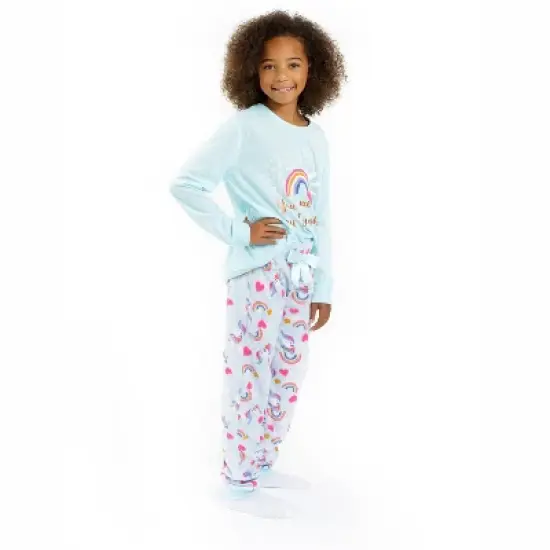 Sleep On It Girls My Sunshine Soft Fleece 2-Piece Pajama Sleep Set image {4}