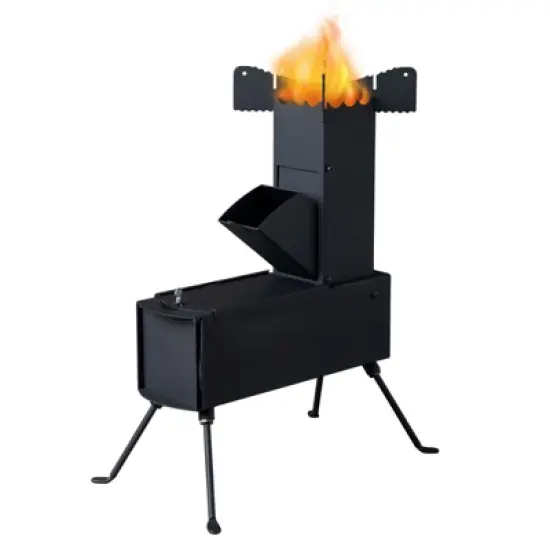 Karl Home | Steel Wood Burning Outdoor Chiminea image {8}