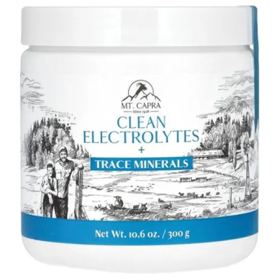 Mt. Capra Clean Electrolytes + Trace Minerals, 10.6 oz (300 g) image {4}