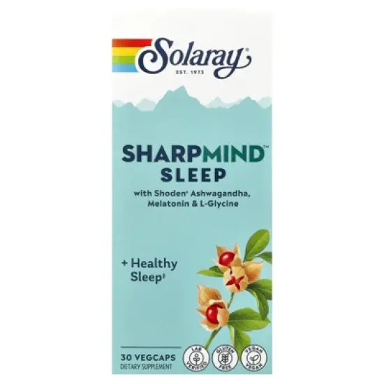 Solaray SharpMind&trade; Sleep, 30 Vegcaps image {4}