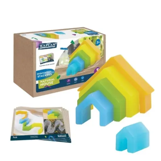 Kaplan Early Learning Discovery Stackers - Natural House - 5 Pieces image {7}