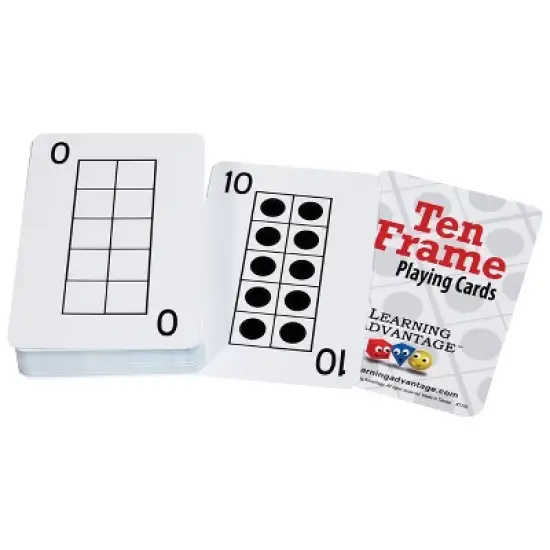 Learning Advantage Ten Frame Playing Cards, 46 Cards image {3}