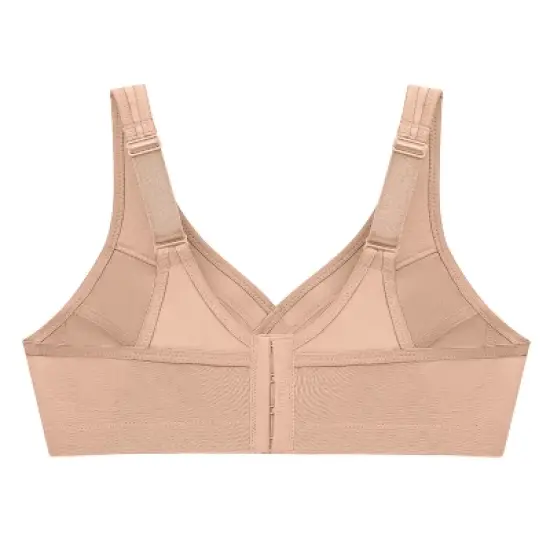 Glamorise Womens MagicLift Active Support Wirefree Bra 1005 Caf&eacute; image {4}