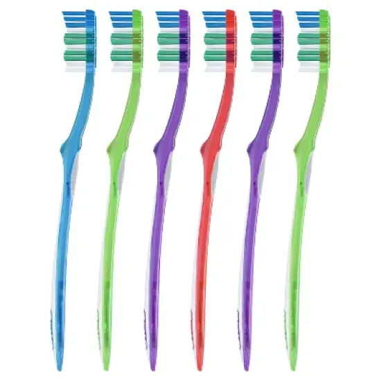 Oral-B Fresh and Clean Toothbrushes Medium - 6ct image {8}