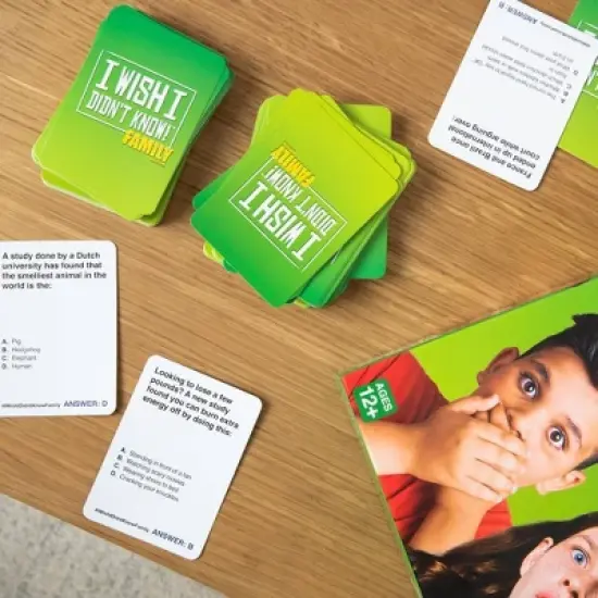 I Wish I Didn't Know! Family Edition Trivia Game by What Do You Meme? Family image {8}