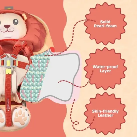 Mambobaby Innovative Explorer Baby Pool Float with Canopy and Carrier Novelty Float 2pk - Elephant Blue image {3}