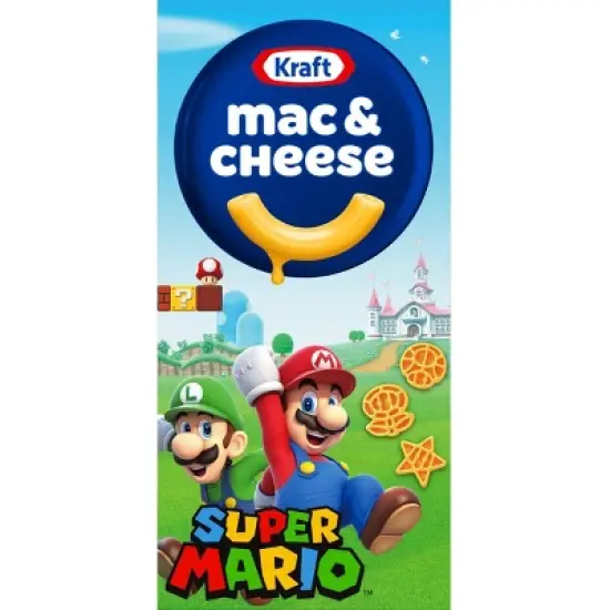 Kraft Super Mario Brothers Shaped Mac and Cheese - 5.5oz image {9}