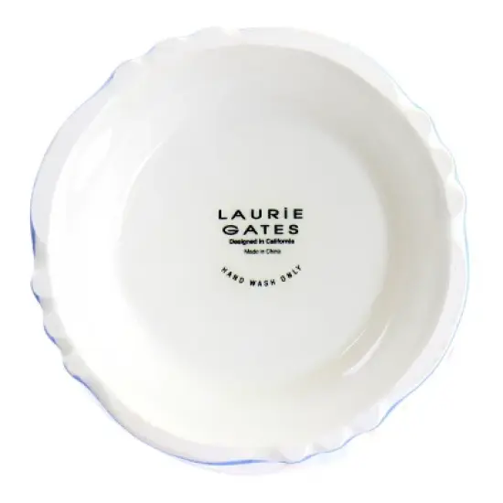 Laurie Gates California Designs Tierra 2.7 Quarts Hand Painted Stoneware Canister with Lid image {5}