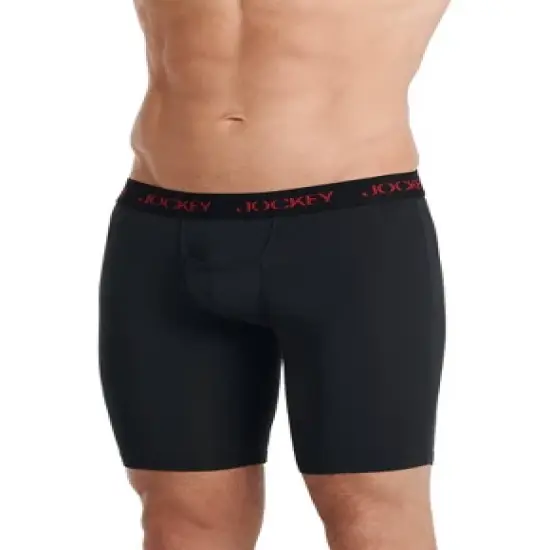 Jockey Men's Sport Microfiber 10" Midway Brief image {9}