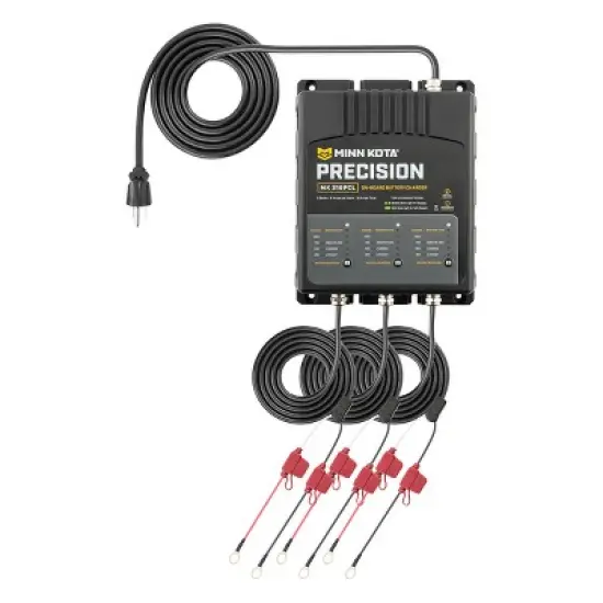 Minn Kota MK-318PCL On-Board Precision Battery Charger for Trolling Motors image {2}