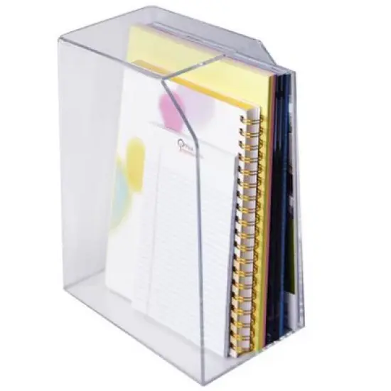 Azar Displays Acrylic Desktop Magazine and File Holder image {4}
