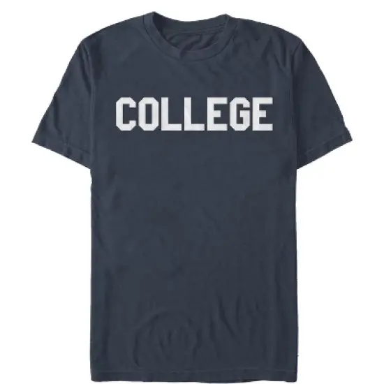 Men's Animal House College Text T-Shirt image {4}